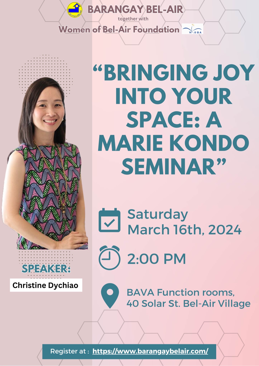 Marie Kondo Seminar